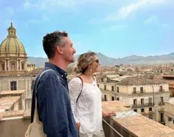 Private Palermo Cathedral and Monastery tour with ascend to its terraces and Sicilian cannolo