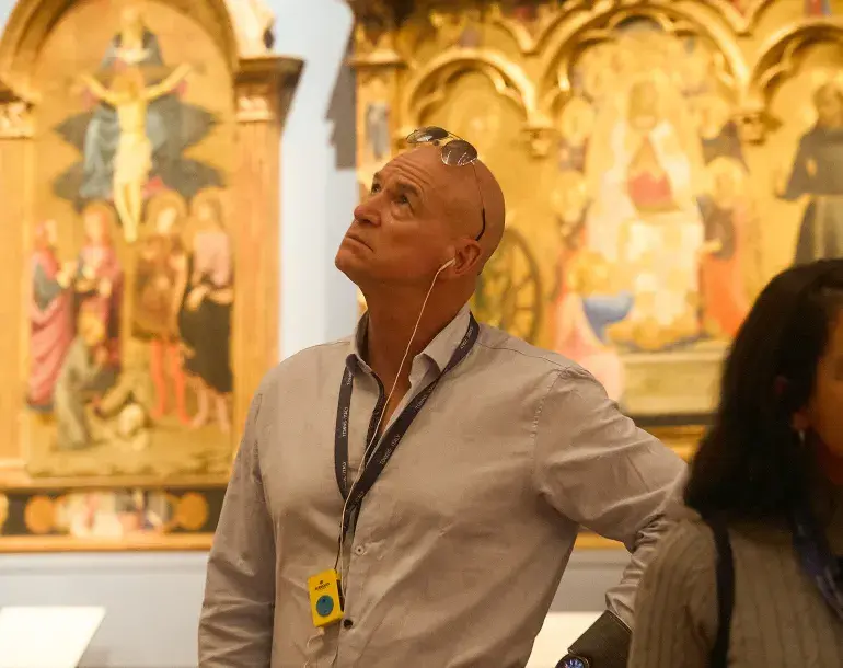 admiring accademia gallery masterpieces