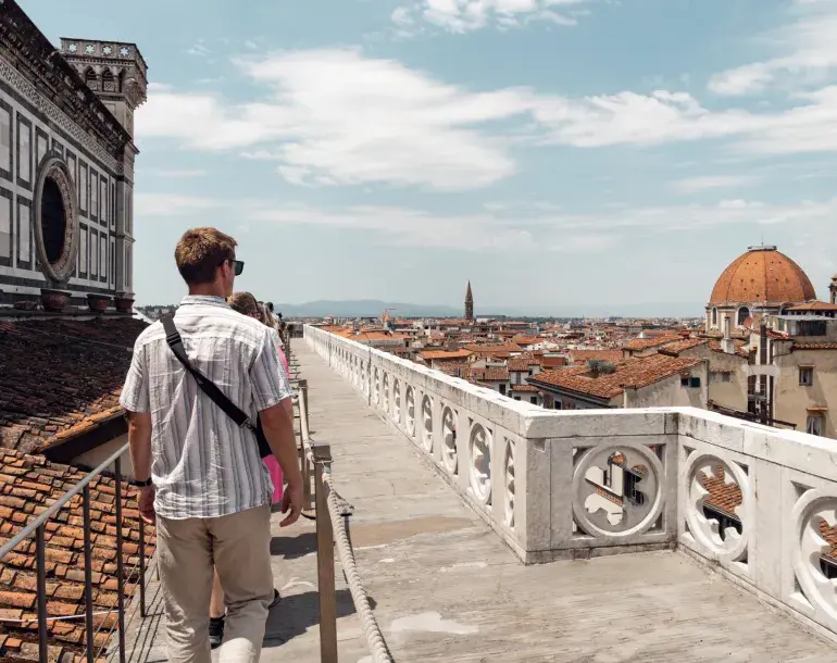 private tour of duomo with terraces